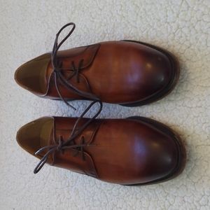 La Milano Raymond Brown Leather Shoes 10.5M